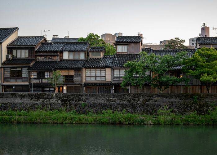 Chaya District in Kanazawa, Japan