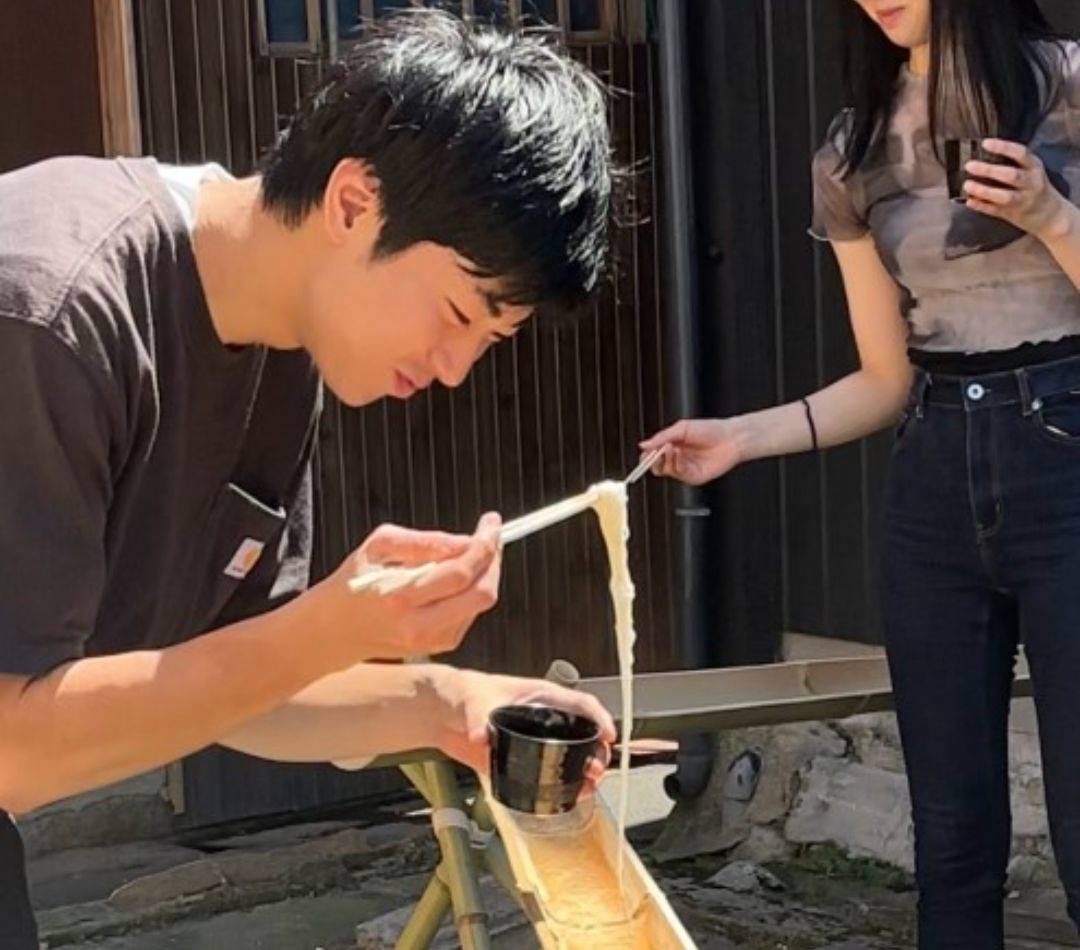 Bamboo Noodle Lunch in Beppu: Catch Nagashi Somen Noodles 13
