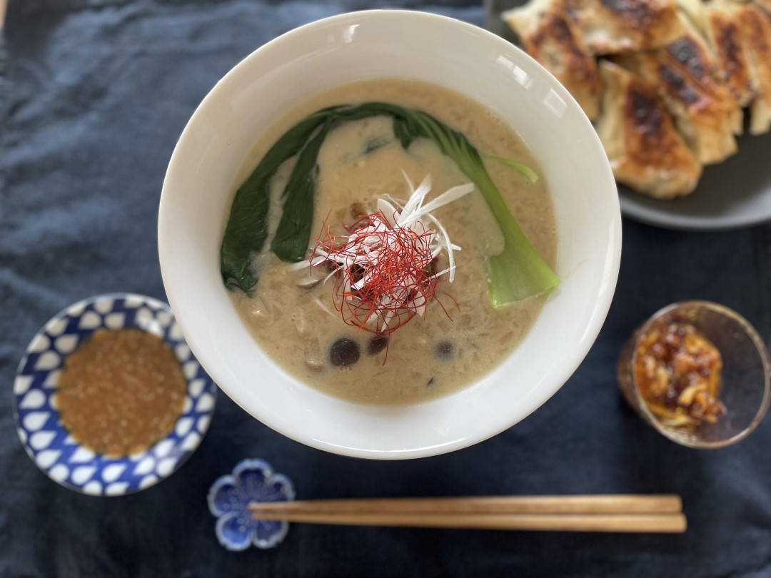 Vegan Ramen & Gyoza Cooking Class in Kanagawa 2