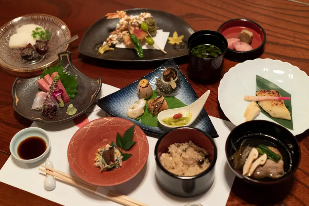 The multicourse majesty of the kaiseki dining experience in Tokyo.