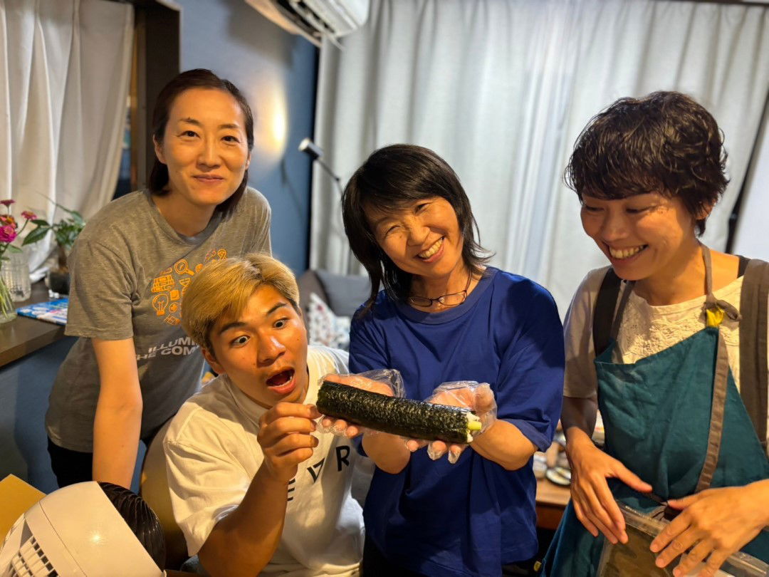Family-Friendly Tokyo Home Party: Home Cooking Class & Meal 1