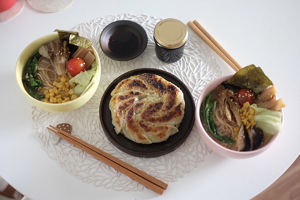 Asakusa Home Cooking Class: Make Vegan Ramen & Gyoza 1