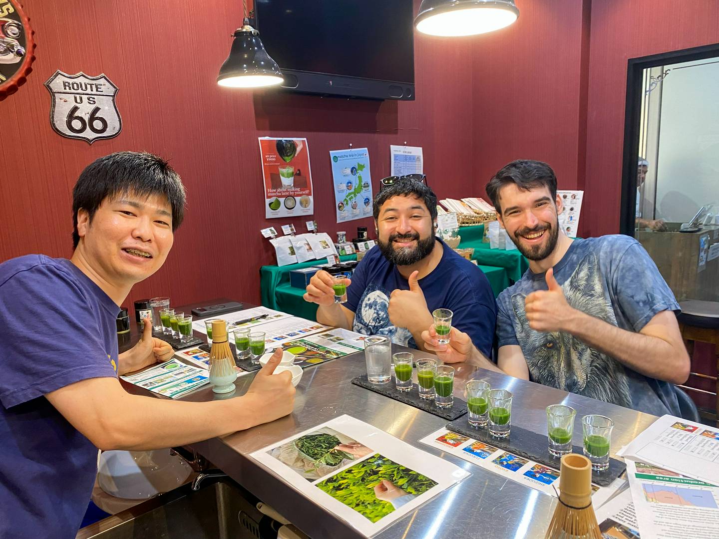 Matcha Making Experience and Matcha Comparison in Tokyo 1