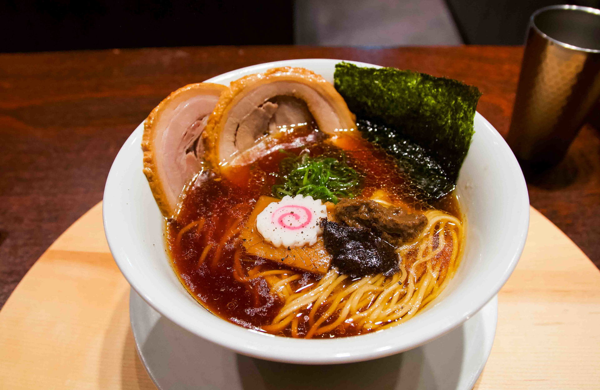 A hearty bowl of ramen, as might be served at King Seimen.