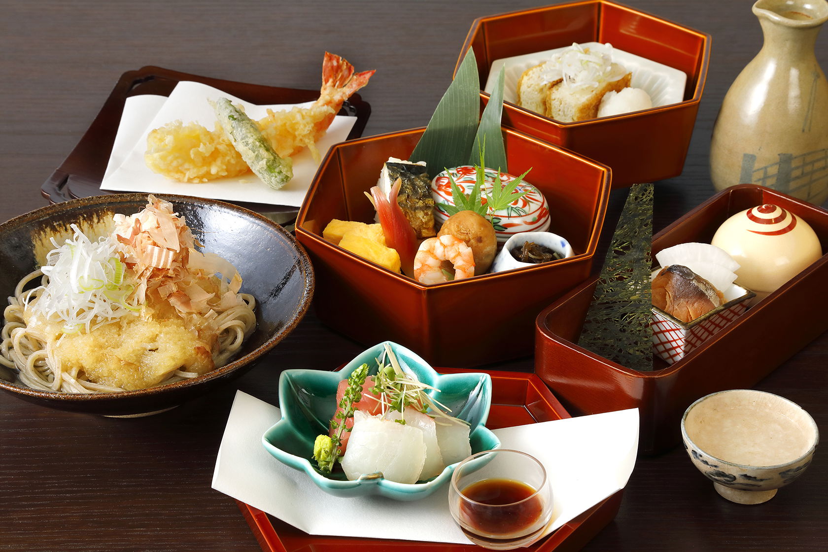 Authentic Japanese Kaiseki Course with Traditional Dishes