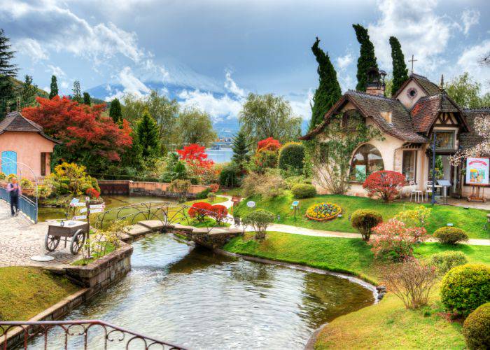 The magical scenes of Kawaguchiko Music Forest Museum, a unique, musical museum.