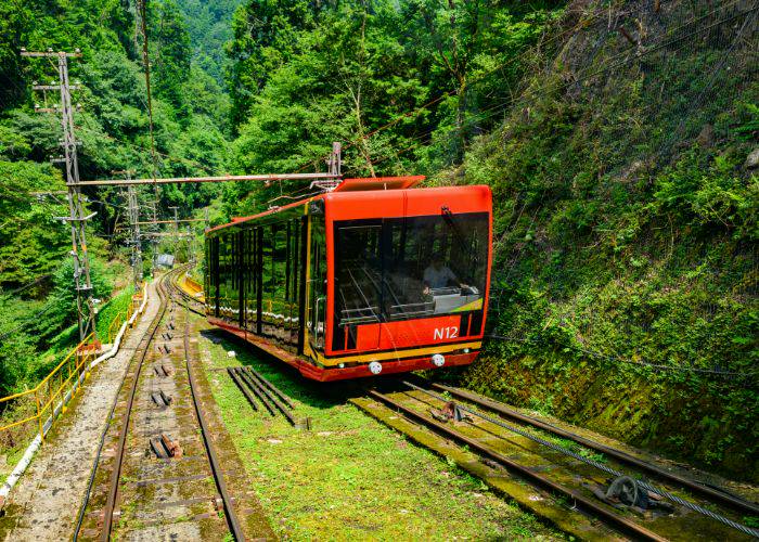 The beautiful transport options found in Wakayama Prefecture.