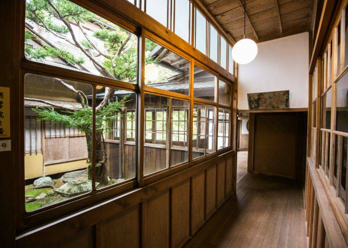 The interior Japanese garden of Saizenin.