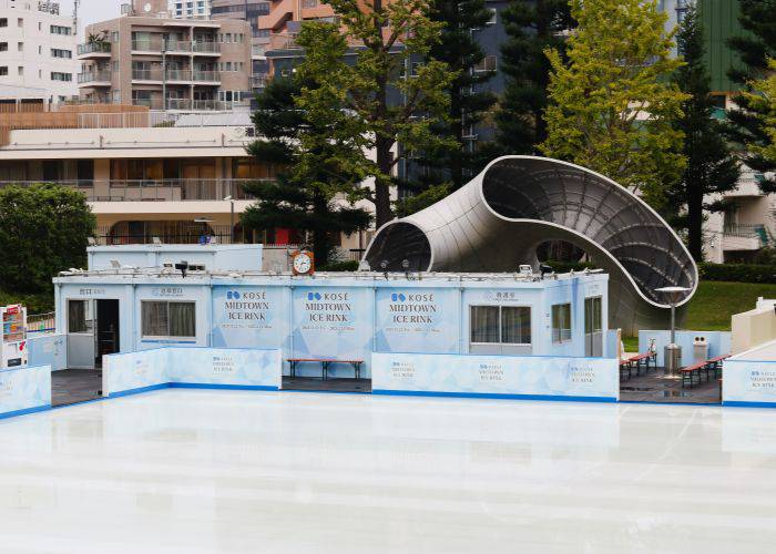 The Midtown Ice Rink in Tokyo.