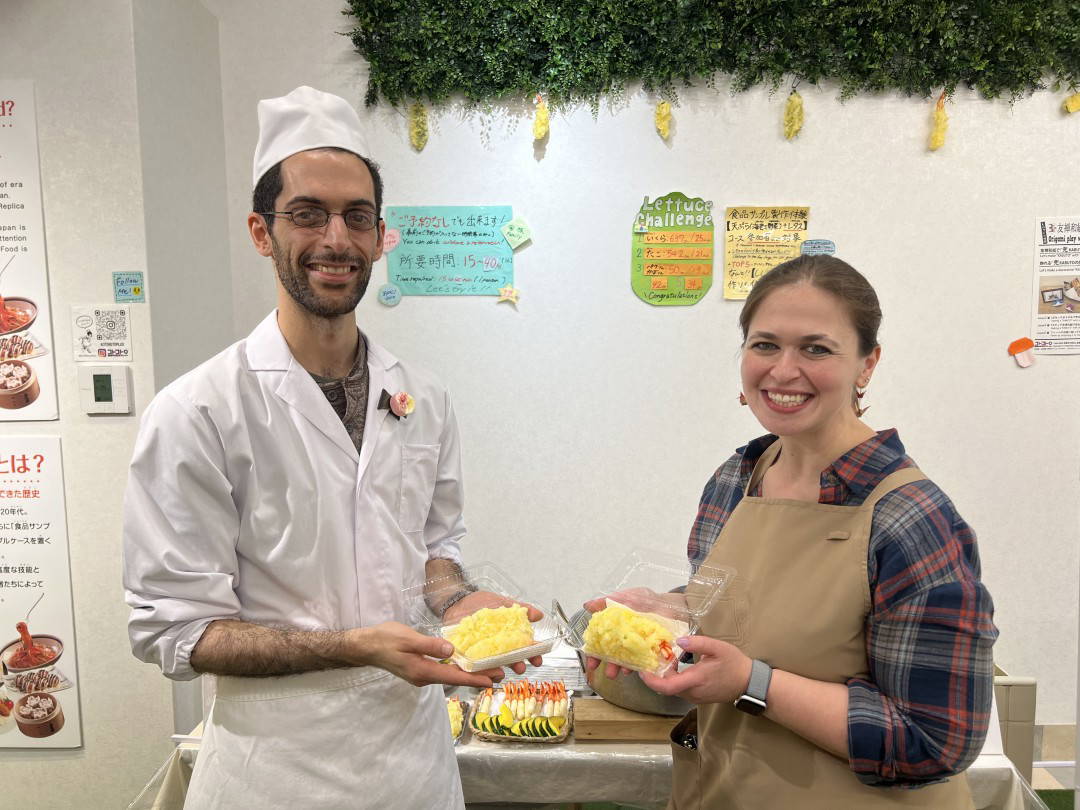 Food Sample Making Workshop in Kyoto: Make Fake Tempura 2