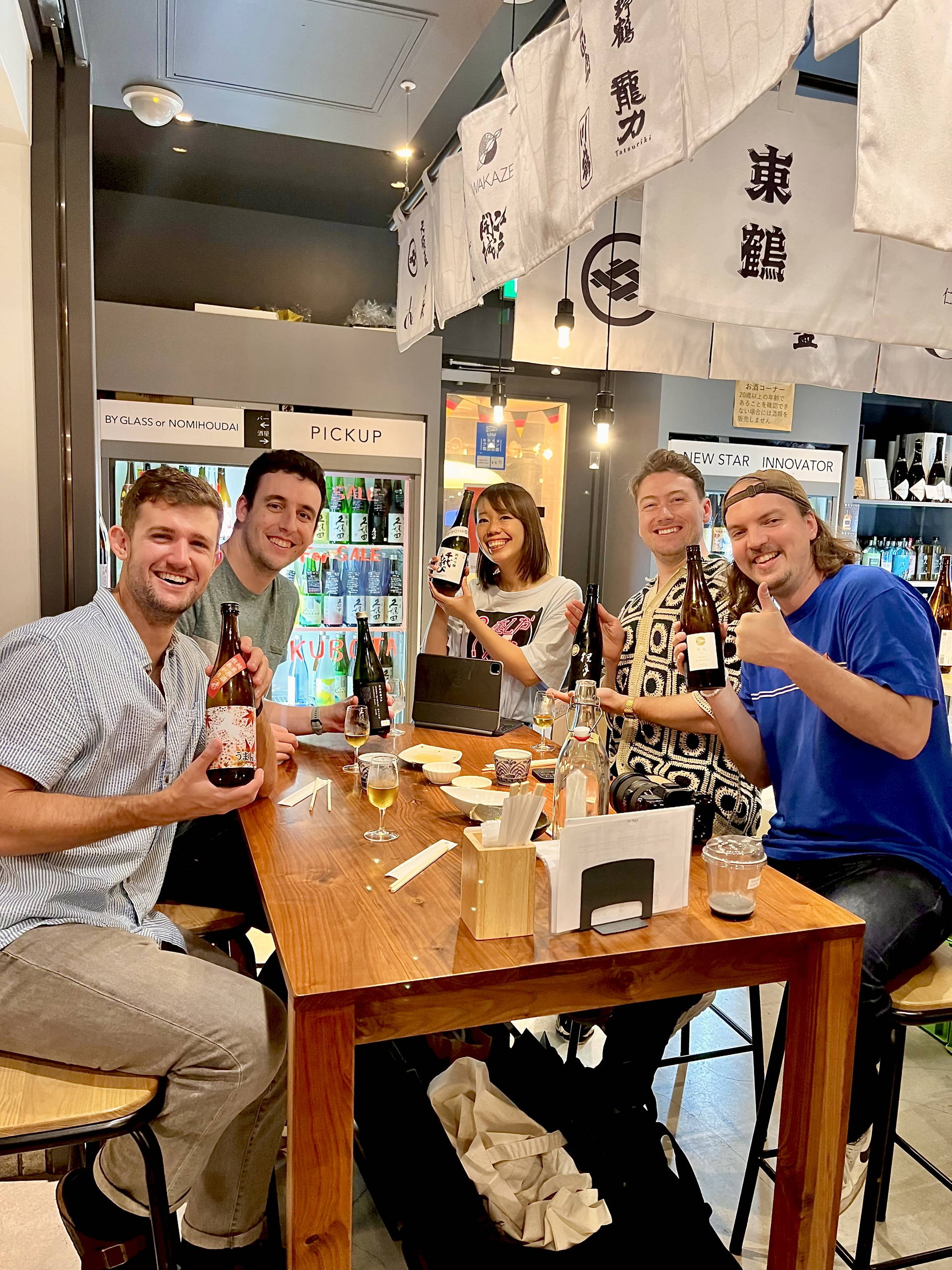 Guided Sake Tasting & 1-Hour All-You-Can-Drink in Shibuya 3