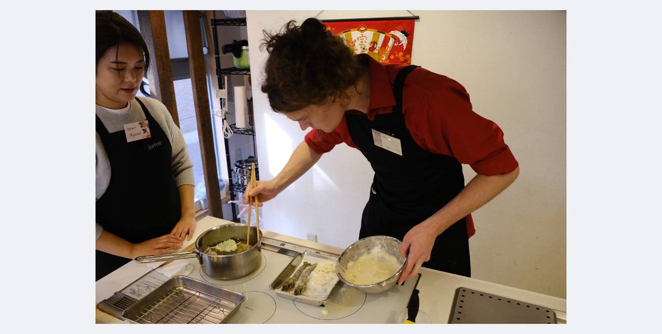 Temari Sushi & Tempura Cooking Class in Shibuya (Tokyo) 4