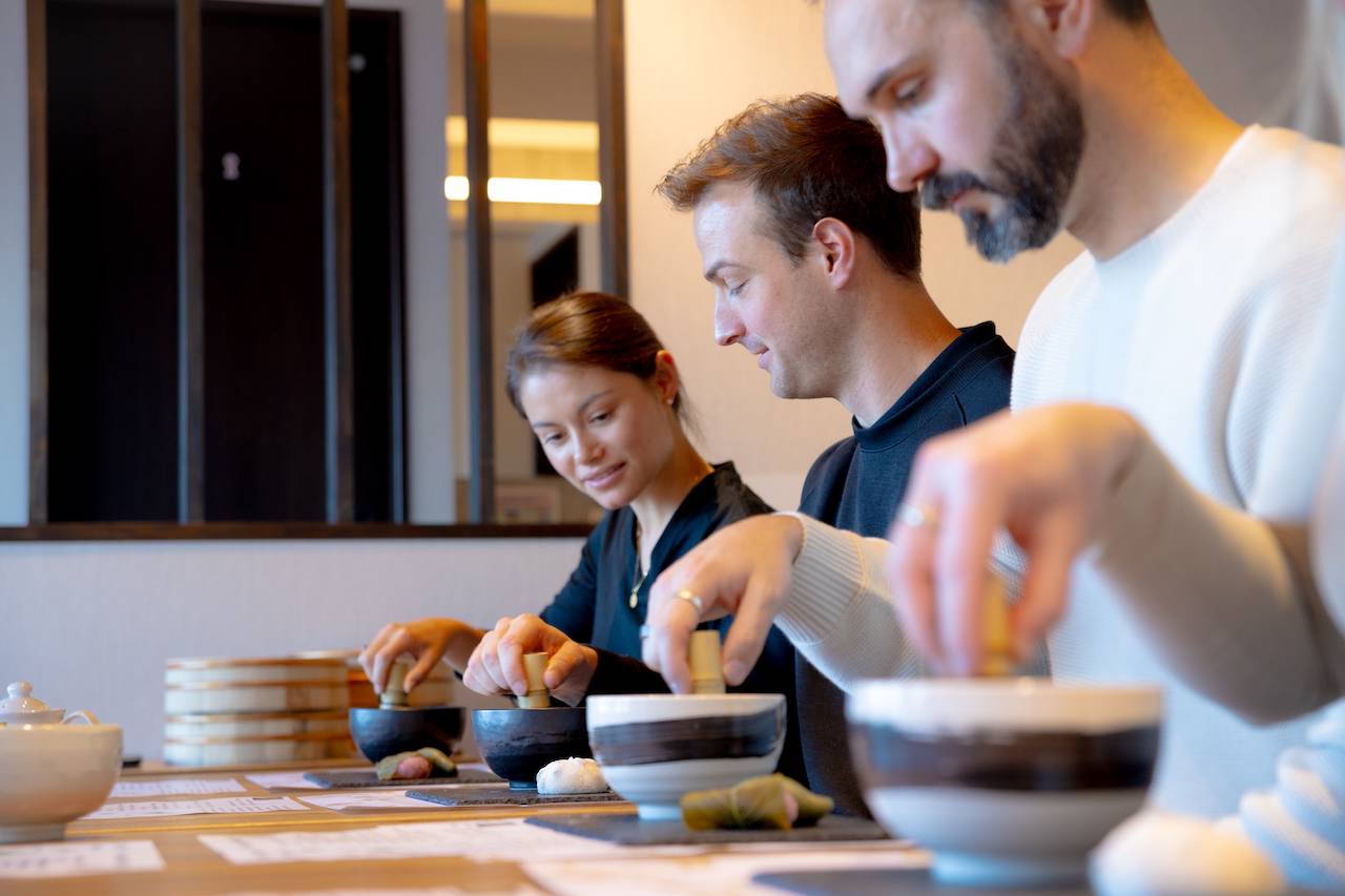 Asakusa Matcha Making & Traditional Japanese Sweets 2