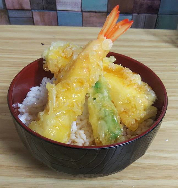 Kyoto: Replica food making experience～Tendon(Tempura Bowl) 1