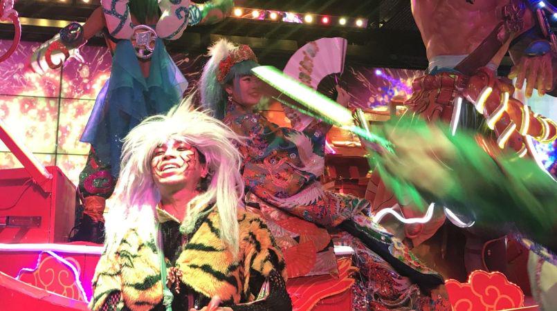 Tokyo Robot Restaurant and Alice in Wonderland Themed Meal 1