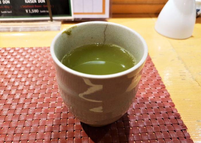 A cup of matcha 