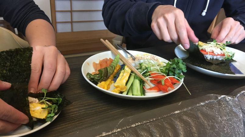 Temaki Sushi Cooking Class in Fukuoka 7