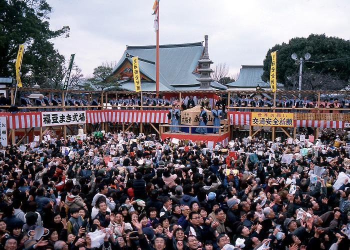 Setsubun Festival in Osaka