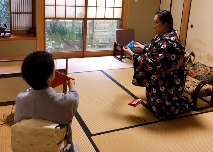 Japanese Tea Ceremony and Wagashi Sweets Making Class 7