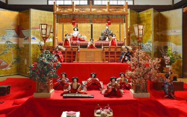 Dolls in Hokyoji Temple