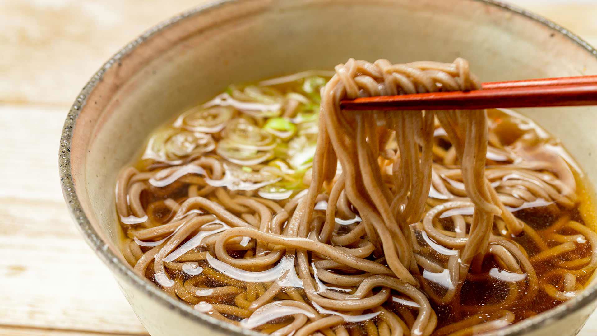 what is soba broth made of